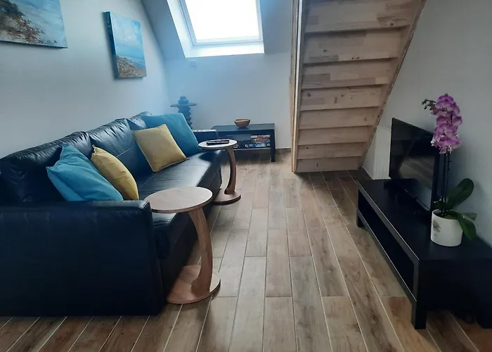 Apartment Duplex Avec Vue Sur Mer-la Rose Des Vents Saint-Come-de-Fresne